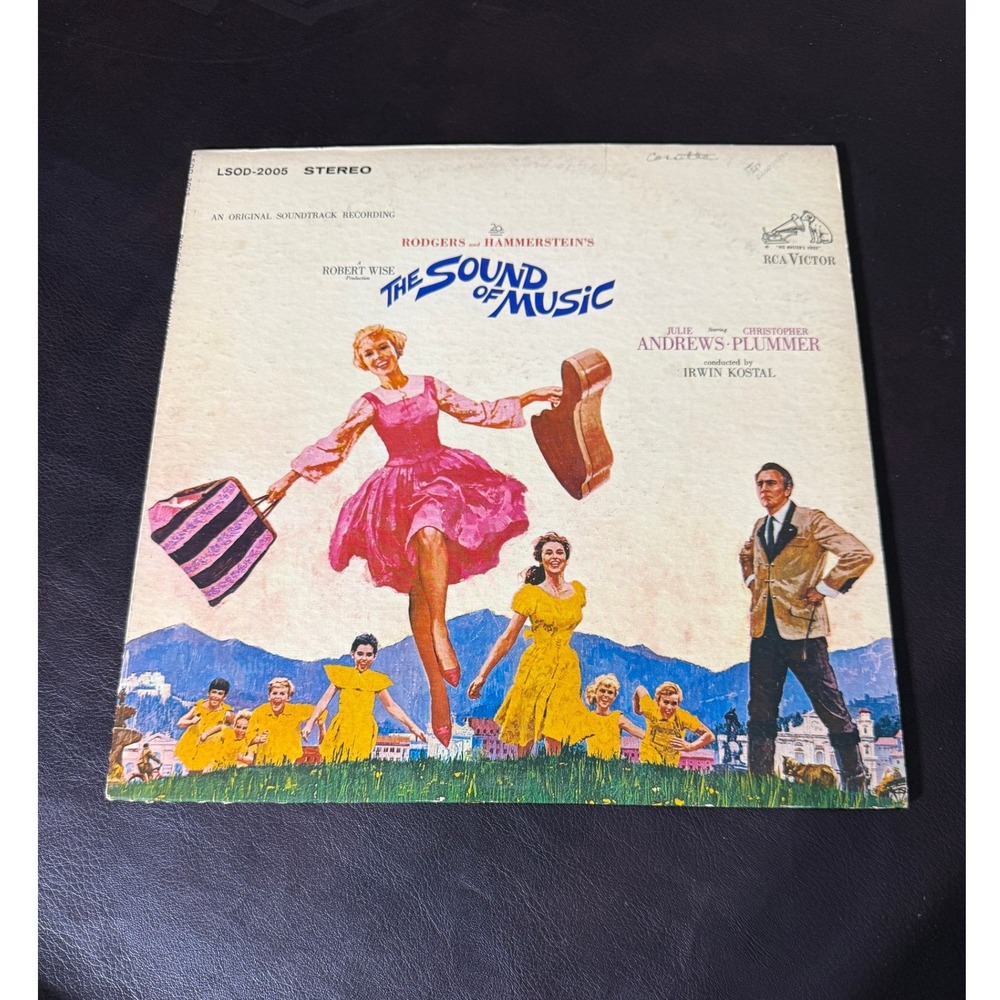 The Sound of Music Original Soundtrack Vinyl LP RCA Victor LSOD-2005 Stereo 1965